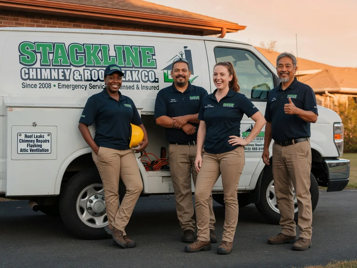 Chimney flashing repair company in Burlington, IN